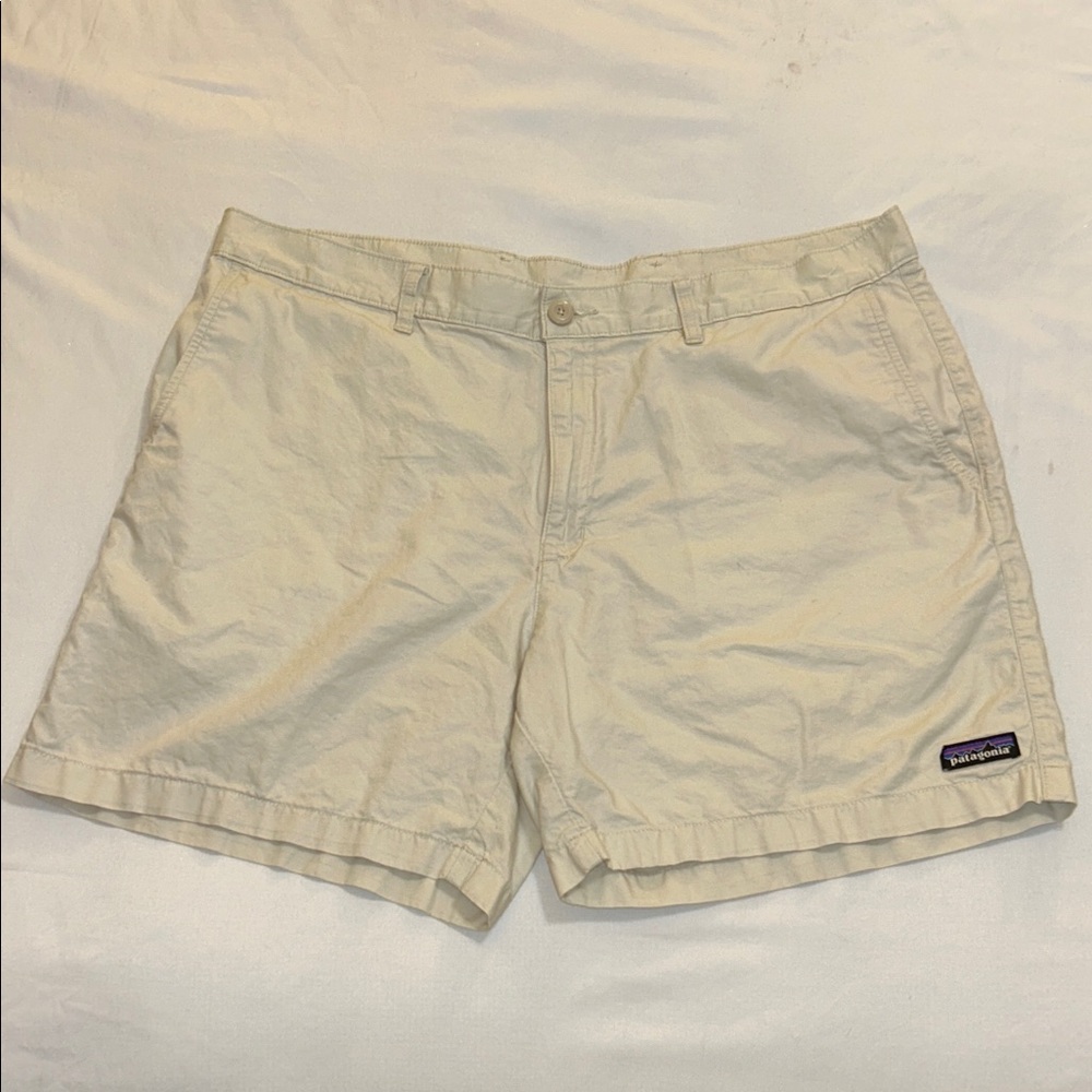 Patagonia Organic Cotton Flat Front Shorts